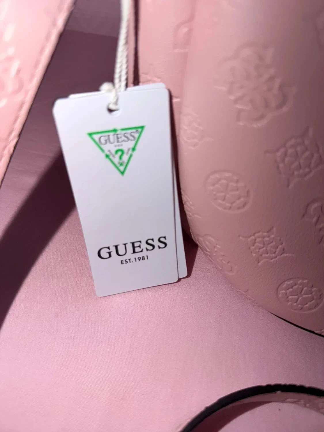 Saco de ombro Guess nunca usado rosa – photo 3